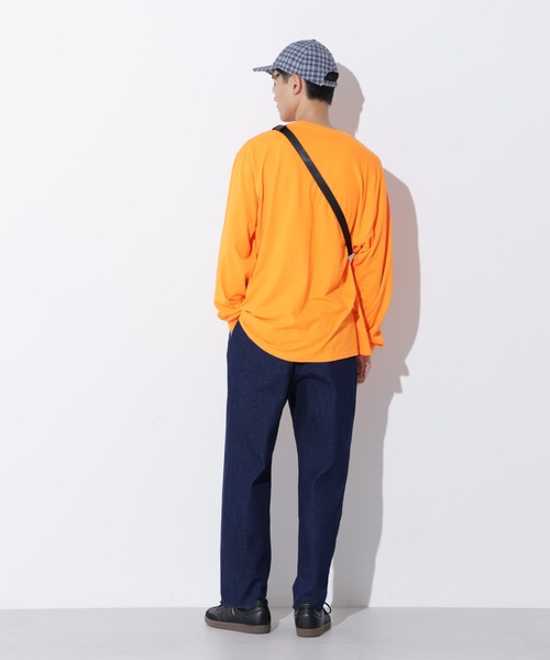 Apo(s)ture(アポスチャー)の「JOHAN-001/デニムテーパードパンツ(デニムパンツ・メンズ・ネイビー/ブラック・XS/S/M/L/XL)」の16枚目の写真