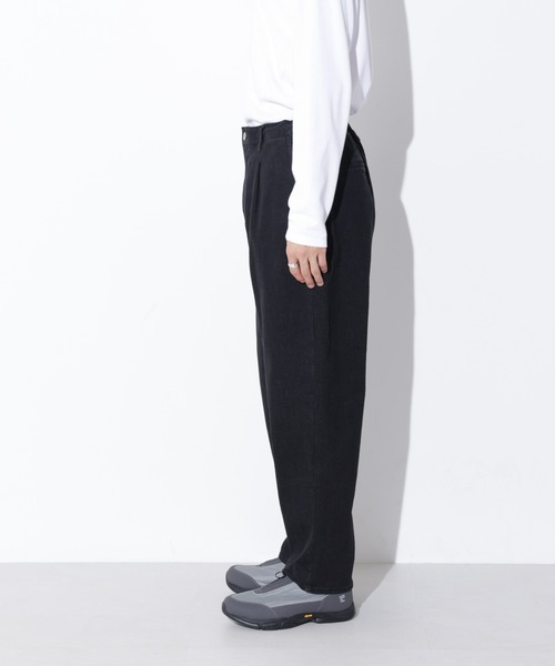 Apo(s)ture(アポスチャー)の「JOHAN-001/デニムテーパードパンツ(デニムパンツ・メンズ・ネイビー/ブラック・XS/S/M/L/XL)」の17枚目の写真