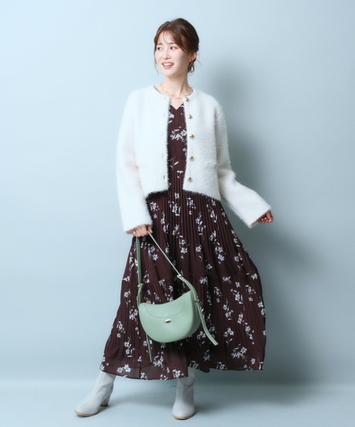 JUSGLITTY（ジャスグリッティー）の「ラメシャギーニットジャケット