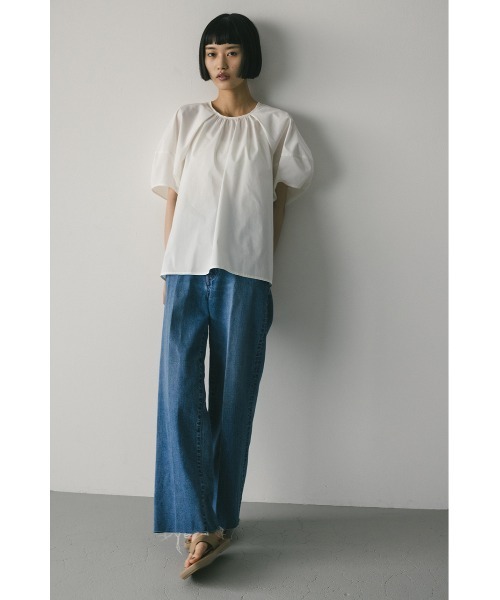 ランタンスリーブギャザーブラウス（シャツ/ブラウス）｜STYLEMIXER（スタイルミキサー）