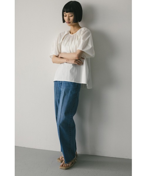 ランタンスリーブギャザーブラウス（シャツ/ブラウス）｜STYLEMIXER（スタイルミキサー）