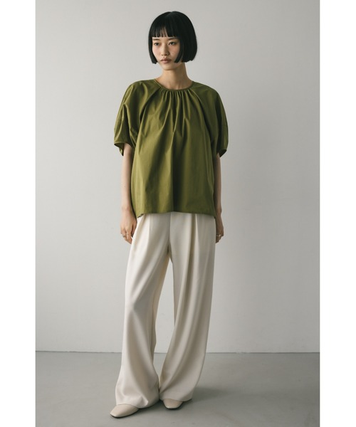 ランタンスリーブギャザーブラウス（シャツ/ブラウス）｜STYLEMIXER（スタイルミキサー）