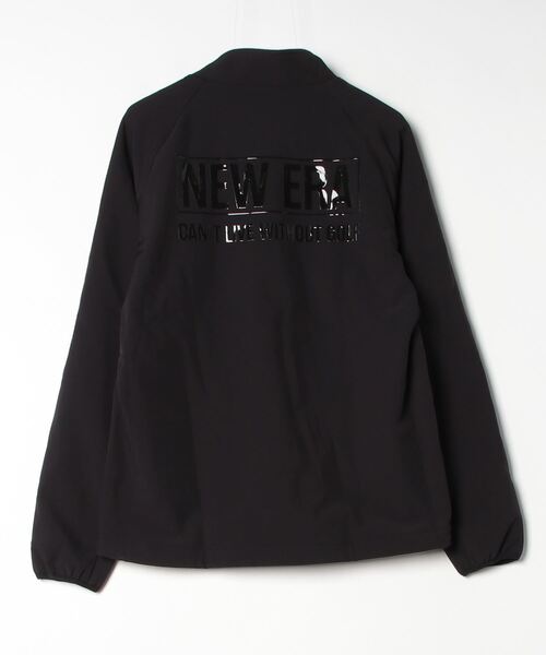 NEW ERA(ニューエラ)の「NEW ERA GOLF/ニューエラ ゴルフ 防水ジャケット バックプリント ストレッチ 14326436(その他アウター・メンズ・ブラック・M/L/XL/2XL)」の2枚目の写真