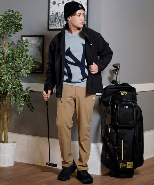 NEW ERA(ニューエラ)の「NEW ERA GOLF/ニューエラ ゴルフ 防水ジャケット バックプリント ストレッチ 14326436(その他アウター・メンズ・ブラック・M/L/XL/2XL)」の9枚目の写真