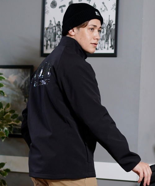 ★美品★ NEW ERA GOLF ニューエラ ゴルフ シェルジャケット 撥水 カジュアルゴルフドットコムby PALM SPRINGSにNEW ERA GOLF