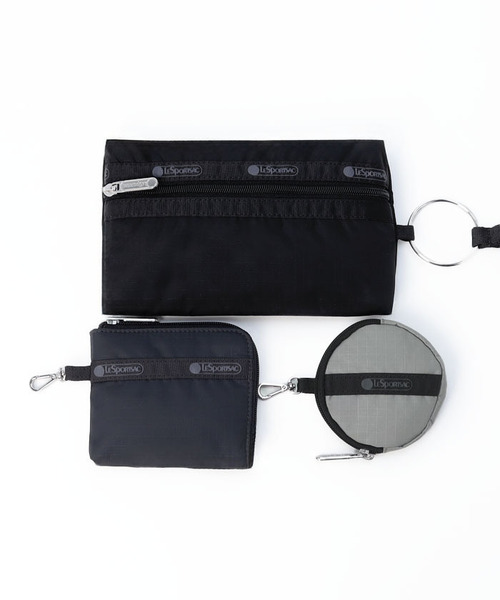 MULTI POUCH WRISTLET ブラック/ドーブ/ディープシーブルー CB