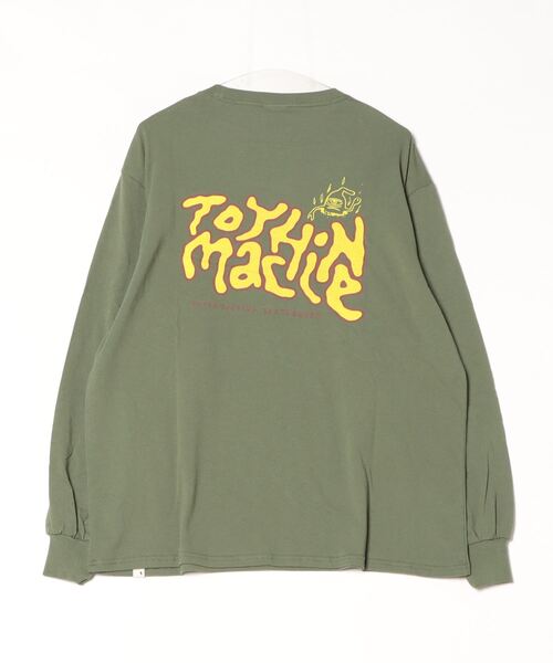 TOY　MACHINE（トイ　マシーン）の「【ムラサキスポーツ限定】TOY MACHINE/トイマシーン ロンT バックプリント MTMFELT14（Tシャツ/カットソー・レディース・ブラック/カーキ/ホワイト・M/L）」の4枚目の写真