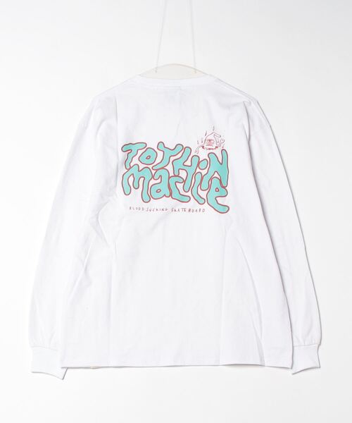 TOY　MACHINE（トイ　マシーン）の「【ムラサキスポーツ限定】TOY MACHINE/トイマシーン ロンT バックプリント MTMFELT14（Tシャツ/カットソー・レディース・ブラック/カーキ/ホワイト・M/L）」の5枚目の写真