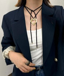 fredy emue | ハートトップコードチョーカー(ネックレス)