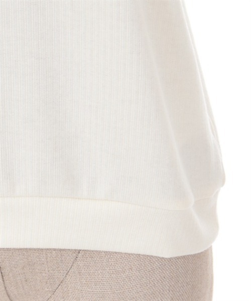 axes femme（アクシーズファム）の「フラワーブーケ刺繍プルオーバー（Tシャツ/カットソー・レディース・ブルー/キナリ/ブラウン・FREE）」の11枚目の写真