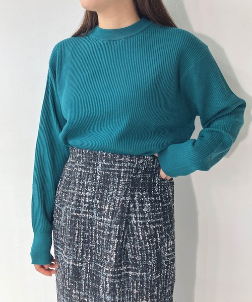 セール】◇もちもちちびリブニットプルオーバー（ニット/セーター