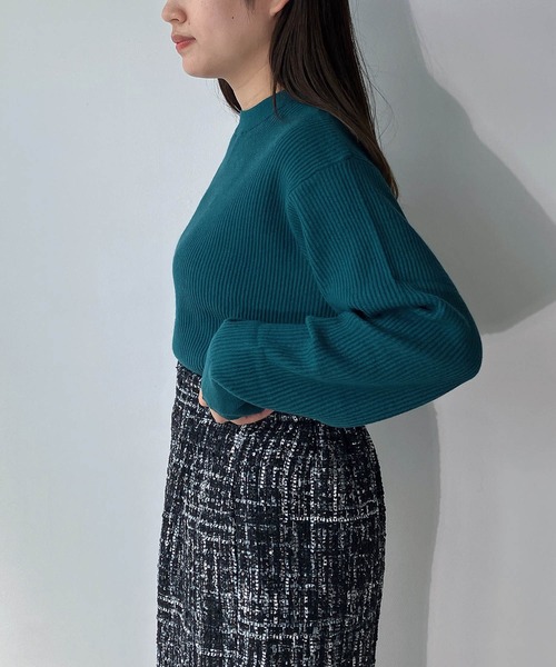 セール】◇もちもちちびリブニットプルオーバー（ニット/セーター