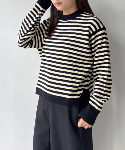 セール】◇もちもちちびリブニットプルオーバー（ニット/セーター