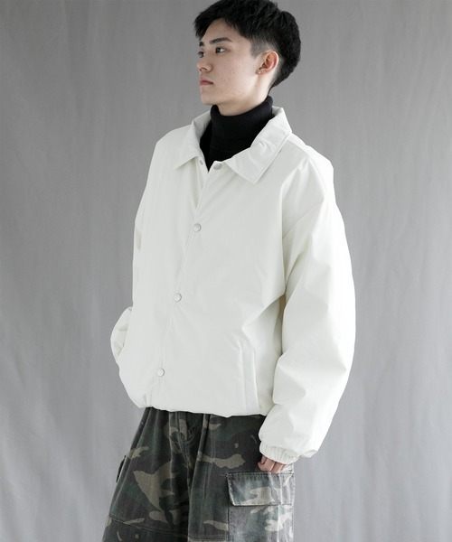 aimoha(アイモハ)の「【aimoha neo】Urban Shield Quilted Jacket (AW)(ダウンジャケット/コート・メンズ・ブラック/オフホワイト/グレー・MEDIUM/LARGE/X-LARGE/XX-LARGE/XXX-LARGE)」の1枚目の写真