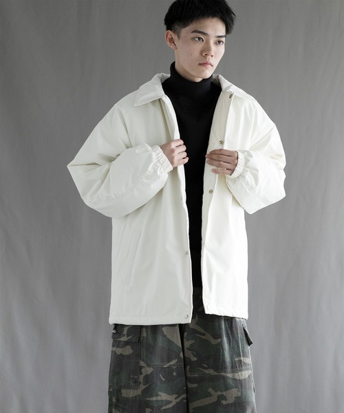 aimoha(アイモハ)の「【aimoha neo】Urban Shield Quilted Jacket (AW)(ダウンジャケット/コート・メンズ・ブラック/オフホワイト/グレー・MEDIUM/LARGE/X-LARGE/XX-LARGE/XXX-LARGE)」の13枚目の写真