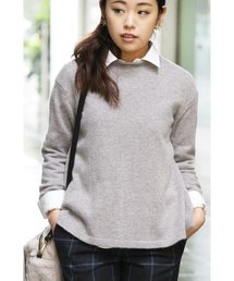 La TOTALITE | カシミヤコン テントラインプルオーバー◆(ニット/セーター)