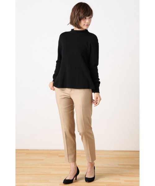 La TOTALITE（ラトータリテ）の「カシミヤコン テントラインプルオーバー◆（ニット/セーター・レディース・グレー/ブラック/ブラウン・FREE）」の4枚目の写真