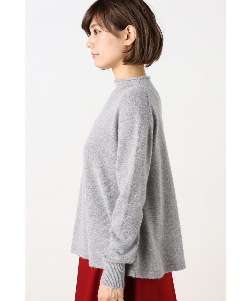 La TOTALITE（ラトータリテ）の「カシミヤコン テントラインプルオーバー◆（ニット/セーター・レディース・グレー/ブラック/ブラウン・FREE）」の17枚目の写真