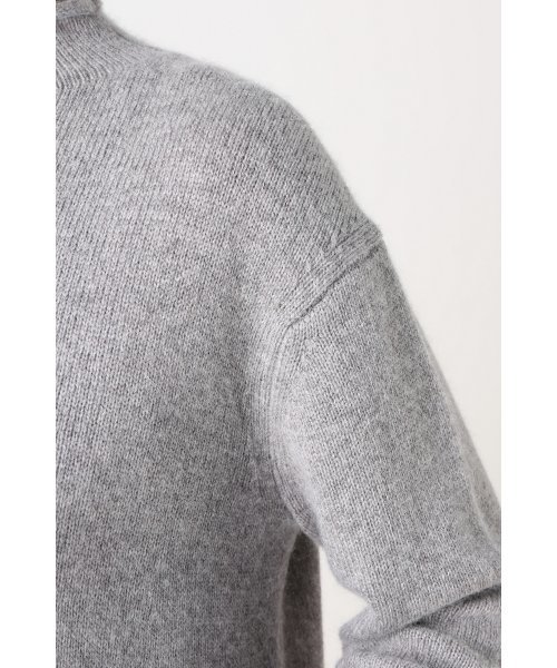 La TOTALITE（ラトータリテ）の「カシミヤコン テントラインプルオーバー◆（ニット/セーター・レディース・グレー/ブラック/ブラウン・FREE）」の21枚目の写真