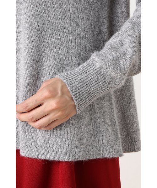 La TOTALITE（ラトータリテ）の「カシミヤコン テントラインプルオーバー◆（ニット/セーター・レディース・グレー/ブラック/ブラウン・FREE）」の22枚目の写真