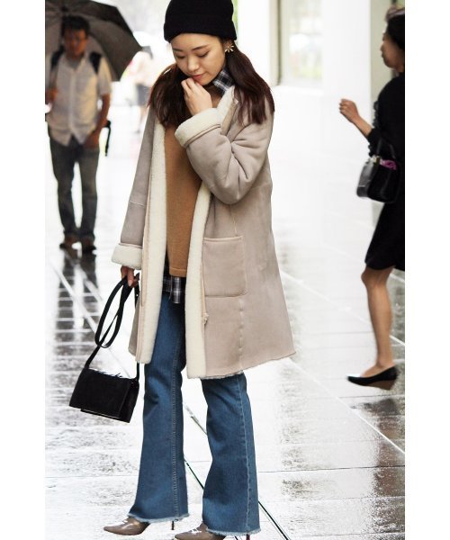 La TOTALITE（ラトータリテ）の「カシミヤコン テントラインプルオーバー◆（ニット/セーター・レディース・グレー/ブラック/ブラウン・FREE）」の10枚目の写真