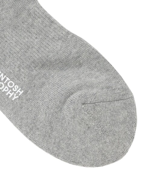 MACKINTOSH PHILOSOPHY(マッキントッシュ フィロソフィー)の「【WEB&一部店舗限定】コーギーワンポイントソックス(ソックス/靴下・レディース・グレー系その他2/ベージュ/オフホワイト・FREE)」の7枚目の写真