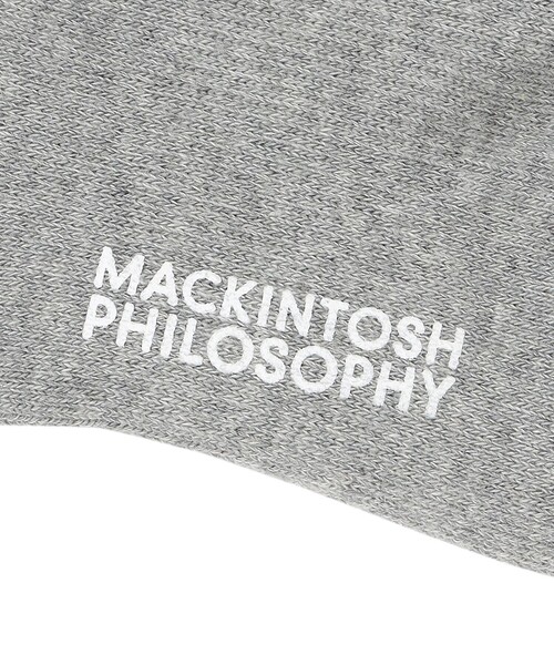 MACKINTOSH PHILOSOPHY(マッキントッシュ フィロソフィー)の「【WEB&一部店舗限定】コーギーワンポイントソックス(ソックス/靴下・レディース・グレー系その他2/ベージュ/オフホワイト・FREE)」の8枚目の写真
