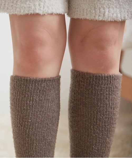 GUNZE（グンゼ）の「UCHI-COLLE/ウチコレ ナイトレッグウェア 着圧ソックス　足指クッション ハイソックス（ソックス/靴下・レディース・ブラウン/チャコールグレー/ライトピンク・23-25）」の6枚目の写真