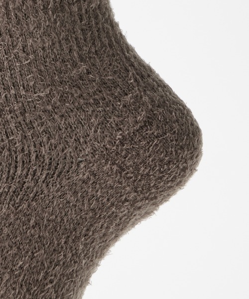 GUNZE（グンゼ）の「UCHI-COLLE/ウチコレ ナイトレッグウェア 着圧ソックス　足指クッション ハイソックス（ソックス/靴下・レディース・ブラウン/チャコールグレー/ライトピンク・23-25）」の9枚目の写真