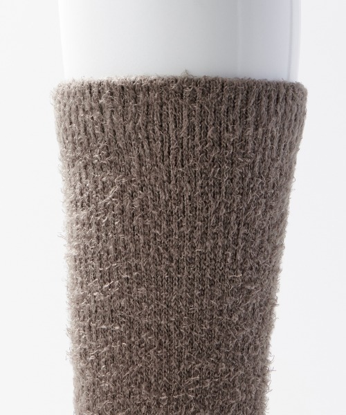 GUNZE（グンゼ）の「UCHI-COLLE/ウチコレ ナイトレッグウェア 着圧ソックス　足指クッション ハイソックス（ソックス/靴下・レディース・ブラウン/チャコールグレー/ライトピンク・23-25）」の10枚目の写真