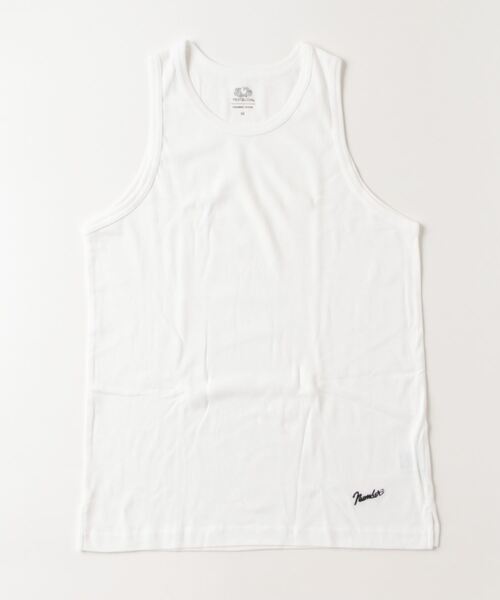 FRUIT OF THE LOOM（フルーツオブザルーム）の「【FRUIT OF THE LOOM/フルーツオブザルーム】FTLxNUMBER(N)INE 2パックタンクトップ（タンクトップ・レディース・ホワイト/ブラック・L/XL/M）」の9枚目の写真