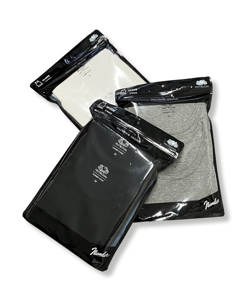 FRUIT OF THE LOOM（フルーツオブザルーム）の「【FRUIT OF THE LOOM/フルーツオブザルーム】FTLxNUMBER(N)INE 2パックタンクトップ（タンクトップ・レディース・ホワイト/ブラック・L/XL/M）」の7枚目の写真