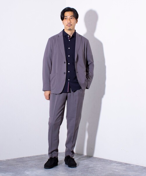 GLOSTER(グロスター)の「【ビジカジ対応】【GLOSTER/グロスター】WOOLLIKE ウールライク イージーパンツ(その他パンツ・メンズ・ブラック/ベージュ/ネイビー/グレー・M/L/S)」の17枚目の写真