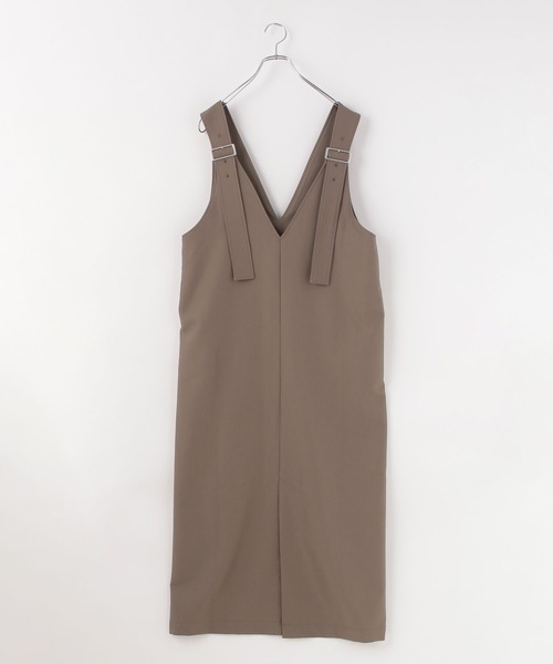 【セール】Vネックジャンパースカート（ジャンパースカート）｜BAYFLOW（ベイフロー）