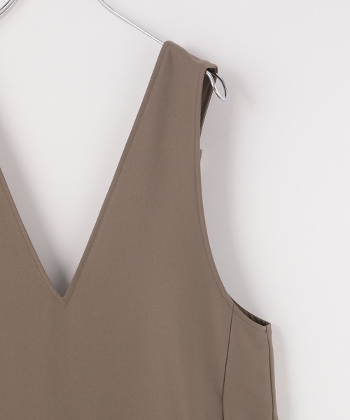 【セール】Vネックジャンパースカート（ジャンパースカート）｜BAYFLOW（ベイフロー）