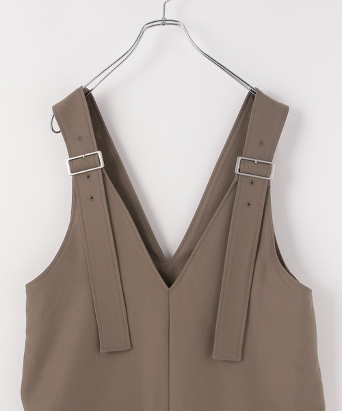 【セール】Vネックジャンパースカート（ジャンパースカート）｜BAYFLOW（ベイフロー）