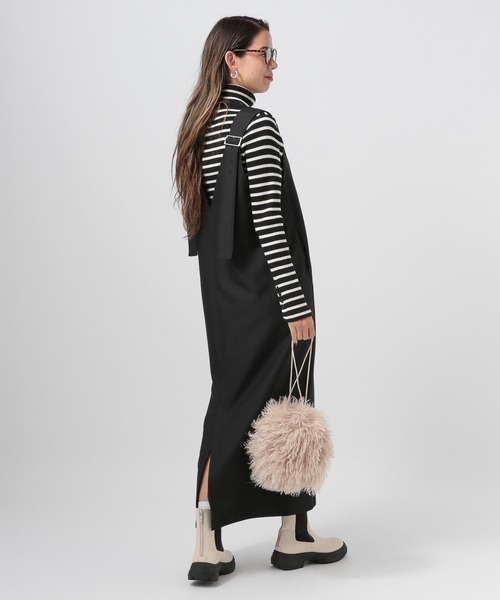 【セール】Vネックジャンパースカート（ジャンパースカート）｜BAYFLOW（ベイフロー）