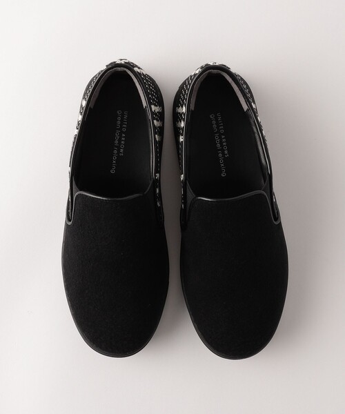 green label relaxing（グリーンレーベルリラクシング）の「TJ GLR スリッポン スニーカー / キッズ  22cm-23cm（スニーカー・キッズ・グレー/ブラック/その他1・23cm/22cm）」の12枚目の写真