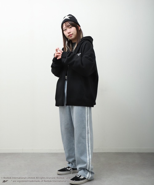 ☆送料無料☆ REEBOK City League 起毛 フード ☆ プレミア ロード モダン / PREMIER ROAD MODERN （ブラック