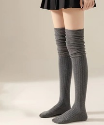 NOLITA LABORATORY | 【 NOLITA / ノリータ 】くしゅくしゅ オーバーニーハイ ソックス 靴下(ソックス/靴下)