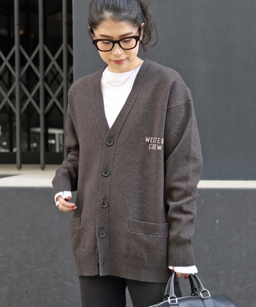 St.Johns 3rd Club】WESTERN CREW cardigan（カーディガン