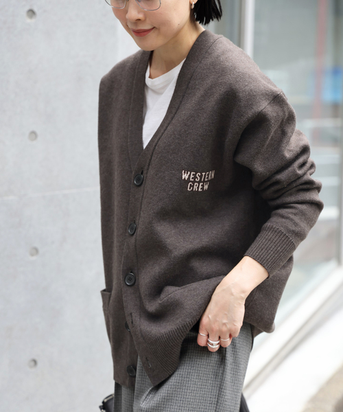 St.Johns 3rd Club】WESTERN CREW cardigan（カーディガン
