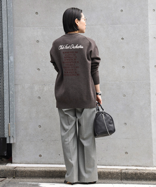 St.Johns 3rd Club】WESTERN CREW cardigan（カーディガン