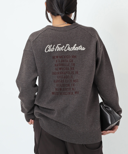 St.Johns 3rd Club】WESTERN CREW cardigan（カーディガン/ボレロ