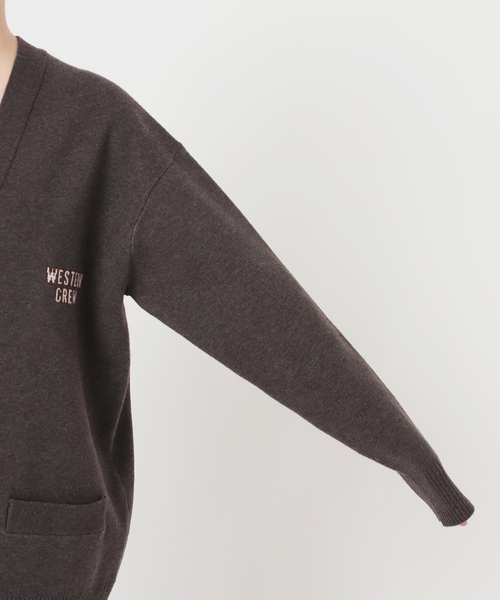 St.Johns 3rd Club】WESTERN CREW cardigan（カーディガン/ボレロ