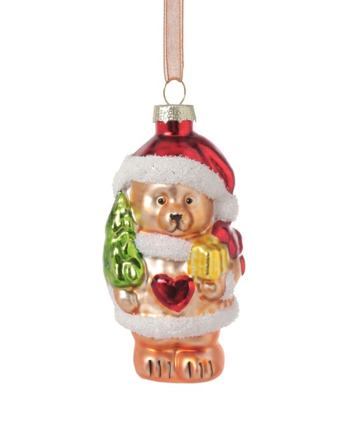 セール】ミニガラスモチーフオーナメント[CHRISTMAS 2024]（インテリア