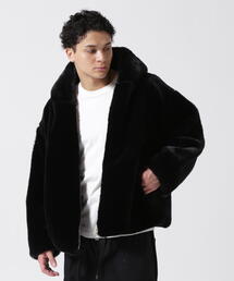 DANKE SCHON | DankeSchon/ダンケシェーン/ecofur hooded blouson(ブルゾン)