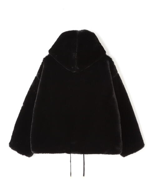 Danke schon ダンケシェーン チェッカー ファー ブルゾン ジャケット DankeSchon/ダンケシェーン/Checker Fur Blouson （楽天市場