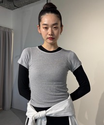 シアーベーシックTシャツ