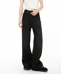 CORPUS TOKYO | オーバーダイセミワイドストレートデニム(デニムパンツ)